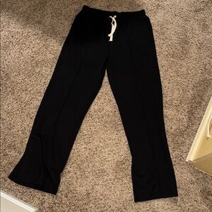 DAZY Black Lounge Pants with Drawstring